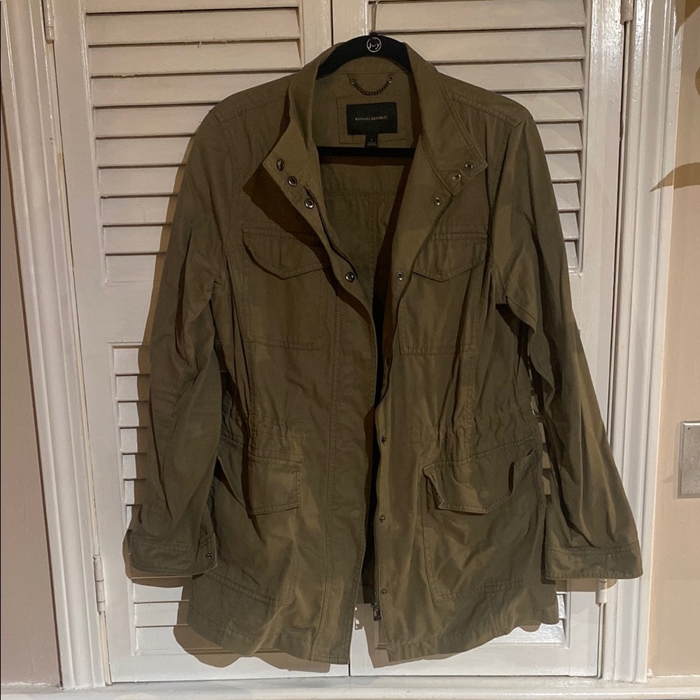 Banana Republic Khaki Utility Jacket